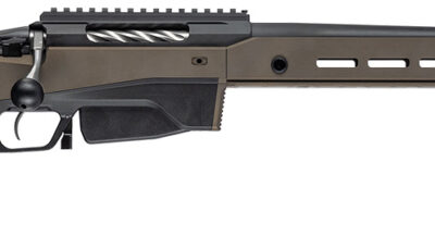 Tikka JRTXAGM33124 T3x Ace Game 300 Win Mag 10+1 24" Fluted Threaded Barrel, Bronze Cerakote Picatinny Rail Aluminum Receiver, M-LOK Handguard, Adjustable Aluminum Stock, Black Polymer Grip