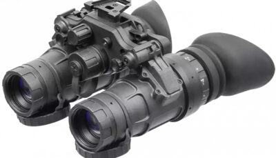 AGM Global Vision 12UN41284124111 UNVG Night Vision Goggles Black 1x 64-72 Ip/mm Resolution