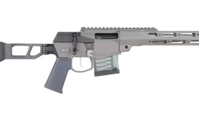 Q LLC MINIFIX55612INPISTOL Mini Fix 5.56 NATO 12" Gray Tapered Threaded Barrel, M-LOK Handguard, Gray Picatinny Rail Receiver, Adj Folding Stock, Polymer Grip