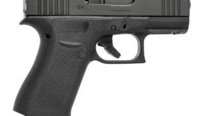 Glock PX4350201FR G43X  Slim Sub-Compact Frame 9mm Luger 10+1 3.41" Black GMB Barrel, Black nDLC Serrated Steel Slide, Black Polymer Frame w/Picatinny Rail, Black Textured Polymer Grip, Ambidextrous