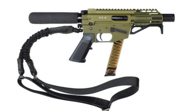 FREEDOM ORDNANCE FX9P4T-ODG FX9P  9mm Luger 31+1 4" OD Green Synthetic Pistol Tube