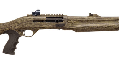 Silver Eagle Arms A21218BLC-PKG Alpha 2 12 Gauge Semi-Auto 3" 4+1 18.50" Steel Barrel Fixed Camo Synthetic Stock, Konus Scope