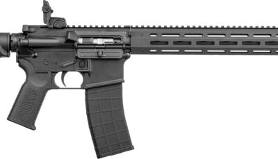 Tippmann Arms A101032 M4 Elite MSR 22 LR 25+1 16" Black Parkerized Threaded Barrel, Matte Black Aluminum Receiver w/Picatinny Rail, M-LOK Handguard, Black Adj CAR15 Polymer Stock, Black Gen2 Grip, Rig