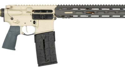 Q LLC  Sugar Weasel *CA Compliant 300 Blackout 10+1 16" Clear Anodized Cerakote Aluminum Receiver w/Picatinny Rail, M-LOK Handguard, CMOE SL-K Black Polymer Stock, Black Polymer Grip