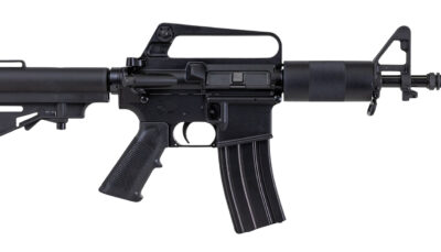 Dpms Panther Arms DP51655164074 Kitty Kat 5.56 NATO 30+1 7.50" Black Phosphate Threaded Barrel, Black Hardcoat Anodize Aluminum Receiver w/C7 Carry Handle, Black Polymer Adj CAR Brace, A2 Style Grip