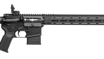 Tippmann Arms A101364 M4-22 Elite 22 WMR 15+1 18" Black Parkerized Threaded Barrel, Matte Black Aluminum Receiver w/Picatinny Rail, M-LOK Handguard, Black Adj CAR15 Polymer Stock, Black Gen2 Grip, Rig