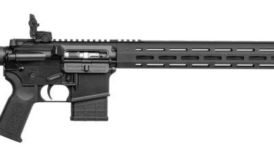 Tippmann Arms A101365 M4-22 Elite 22 WMR 10+1 18" Black Parkerized Threaded Barrel, Matte Black Aluminum Receiver w/Picatinny Rail, M-LOK Handguard, Black Adj CAR15 Polymer Stock, Black Gen2 Grip, Rig