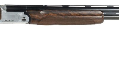 F.A.I.R. FRDCIV1232 Carrera IV 12 Gauge Break Open 2rd 32" Blued Over/Under Ported Barrel, Engraved Nickel Receiver, Walnut w/Adj Comb Stock, Technichoke XP70 Choke System