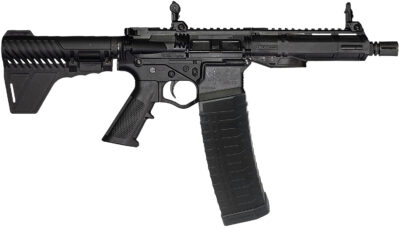 ATI ATIGAX5567MLB60 Alpha Maxx 223 Rem/5.56 NATO 60+1 7.50" Threaded Barrel, Matte Black Receiver w/Picatinny Rail, M-LOK Handguard, Black Polymer Blade, A2 Grip