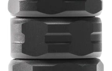 Jk Armament JK105RFX22K RFX  22Cal 1.05" Black Aluminum/Stainless Steel