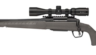 Savage Arms 32496 110 Trailblazer 300 Win Mag 3+1 22" Fluted Barrel, Flat Dark Gray Adj LOP Synthetic Stock, Left Hand