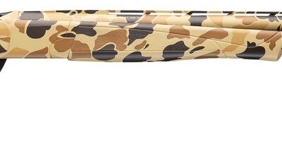 Browning 018734205 Cynergy 12 Gauge Break Open 3.50" 2rd 26" Overall Vintage Tan Camo Over/Under Vent Rib Barrel, Steel Receiver & Adj Comb Vintage Tan Camo Synthetic Stock