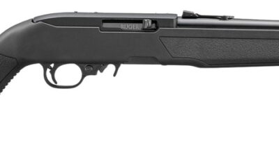 Ruger 32012 10/22  22 LR 10+1 16.12"" Satin Black Black Alloy Steel Barrel &  Receiver w/Scope Rail, Black Fixed w/M-LOK Synthetic Stock