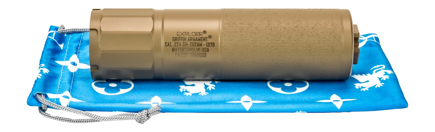 Griffin Armament GAEU2FDEAM-W Utility Mount Explorr 224 Cal 1.50" Flat Dark Earth Stainless Steel