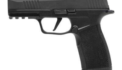Sig Sauer 365XCA-9-COMP-MS-10 P365 XMacro COMP Compact 9mm Luger 10+1 3.10" Carbon Steel Barrel, Black Nitron Integrated Compensator/Optic Ready/Serrated Stainless Steel Slide & Stainless Steel Frame