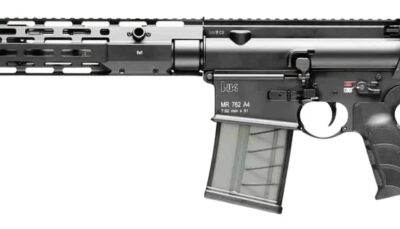HK 81001056 MR762 7.62x51mm 10+1 16.50" Black Barrel, Black Receiver w/Picatinny Rail, M-LOK Handguard, Black Polymer Stock, Black Polymer Grip, Ambidextrous