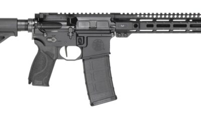Smith & Wesson 14603 M&P 15 Axe Pistol 5.56 NATO 30+1 11.50" Black Armornite Threaded Barrel, Black Hardcoat Anodize Aluminum Receiver w/Picatinny Rail, M-LOK Handguard, Black Polymer Magpul BTR Brace