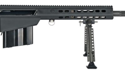 Barrett 20184 M107A1  50 BMG 10+1 29" Fluted Barrel, Picatinny Rail Receiver, M-LOK Handguard, QD BiPod Forend, Black Polymer Grip