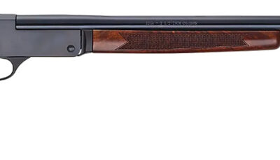 Henry H015410 Single Shot 410 Gauge with 26" Barrel, 3" Chamber, 1rd Capacity, Blued Steel Finish & American Walnut Stock Right Hand (Full Size)
