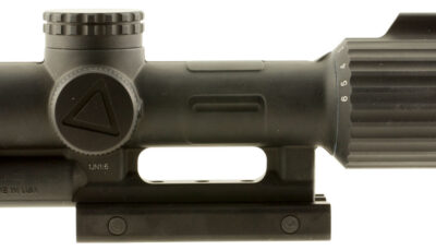 Trijicon 1600038 VCOG  Matte Black 1-6x24mm 30mm Tube LED Illuminated Green Segmented Circle w/Crosshair Mil Reticle