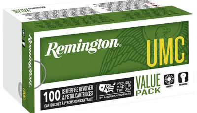 Remington Ammunition 23771 UMC Value Pack 38Special+P 125gr Jacket Hollow Point 100 Per Box/6 Case