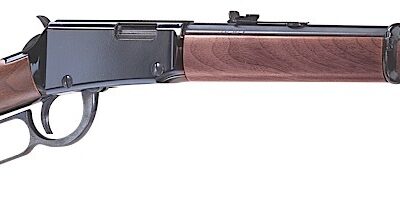 Henry H001 Classic 22 Short, 22 Long or 22 LR Caliber with 15LR/17L/21Short Capacity, 18.50" Barrel, Black Metal Finish & American Walnut Stock Right Hand (Full Size)