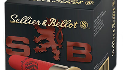 Sellier & Bellot SB410B Hunting  410Gauge 3" 5Pellets 5/8oz Spherical 00Buck Shot 25 Box/20 Case