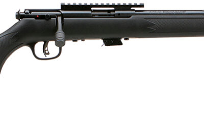Savage Arms 28702 Mark II FV-SR Full Size 22 LR 5+1 16.50" Matte Black Fluted Threaded Barrel, Matte Black Picatinny Rail Carbon Steel Receiver, Matte Black Fixed Synthetic Stock, Right Hand
