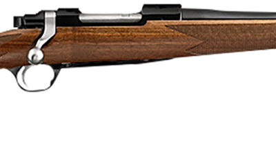 Ruger 37140 Hawkeye Compact 7mm-08 Rem 4+1 16.50" Satin Blued Alloy Steel Barrel, Steel Receiver w/Integral Scope Mount, American Walnut Fixed Stock, Right Hand