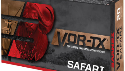 Barnes Bullets 22034 VOR-TX Safari 416Rigby 400gr Barnes TSX Flat Base 20 Per Box/10 Case