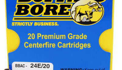 Buffalo Bore Ammunition 24E20 Personal Defense Strictly Business 9mmLuger +P 124gr Jacket Hollow Point 20 Per Box/12 Case