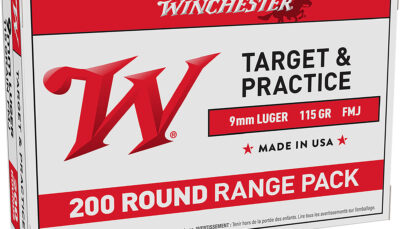 Winchester Ammo USA9W USA  9mmLuger 115gr Full Metal Jacket 200 Per Box/5 Case