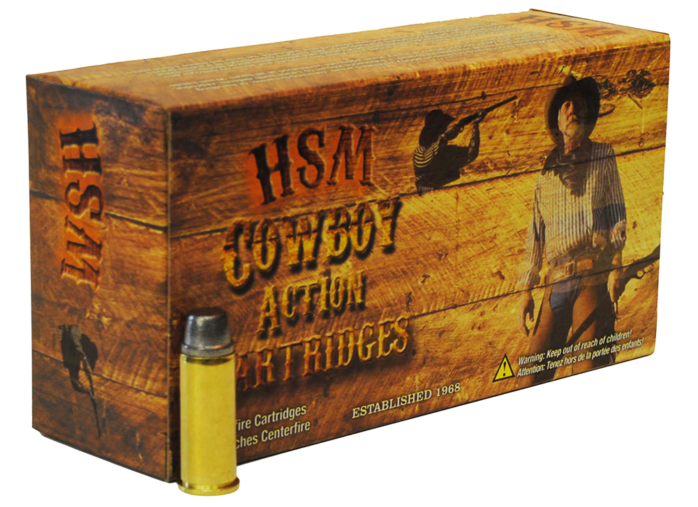 HSM 385N Cowboy Action 38 Special 158 gr Round Nose Flat Point 50 Per Box/ 10 Case