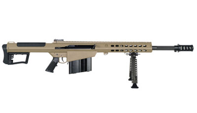 BARR M107A1 50BMG FDE 20 FLUTED BLK BBL