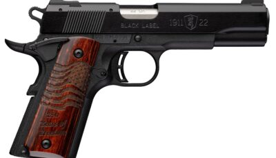 BRO 1911-22 BLACK LABEL MEDALLION 250 22LR 4.25