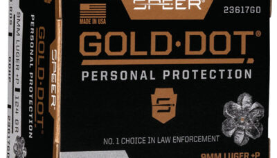 SPEER 9MM 124GR +P GOLD DOT HP 20/10