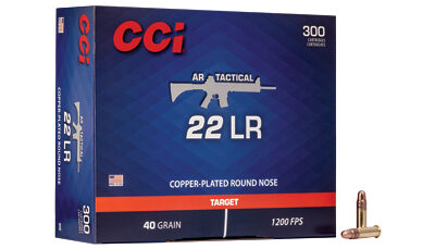 CCI 22LR TACTICAL 40GR CPRN 300/3000