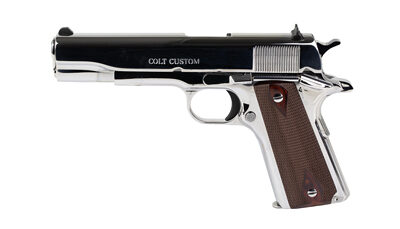 COLT GOVT MODEL 38SUP 5" SS 9RD