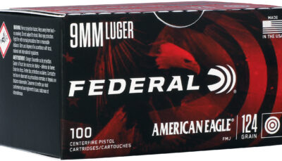 FED AMERICAN EAGLE 9MM 124GR FMJ 100/5 (1155)