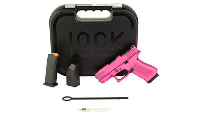 GLOCK 43X 9MM 10RD BUBBLE GUM BW