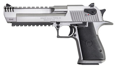 DE MK19 50AE 6" 7RD STS W/RAIL MB