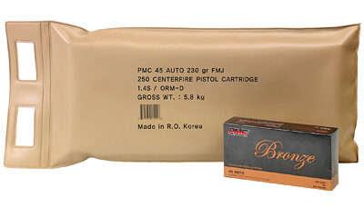 PMC BRNZ 45ACP 230GR FMJ 5 BX BP