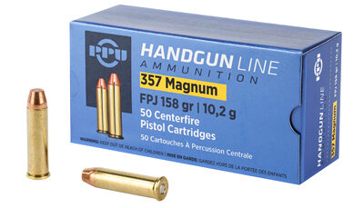PPU 357MAG FPJ 158GR 50/500