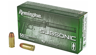 REM SUBSONIC 45ACP 230GR 50/500