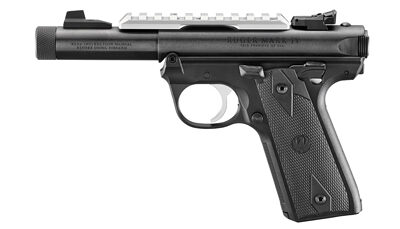 RUGER IV 22/45 22LR 4.4" 10RD OR BLK