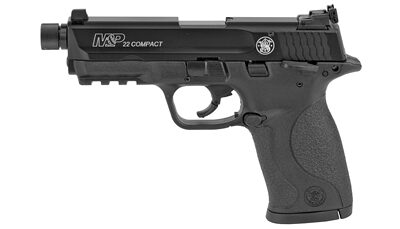 S&W M&P 22LR 3.6" BLK 10RD W/ADPTR