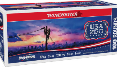 WIN UNIVERSAL 250TH 12GA 2.75 #8 1-1/8OZ 200RD