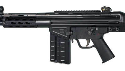 PTR 105 PDWR 7.62x51mm NATO 20+1 8.50" Black M-LOK Handguard, Black Aluminum Picatinny Rail Receiver, Black Polymer Grip