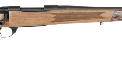 Howa HWH708LUX M1500 Standard Hunter 7mm-08 Rem 5+1 22" Black Steel Threaded Barrel, Black Steel Receiver, Walnut Wood Stock