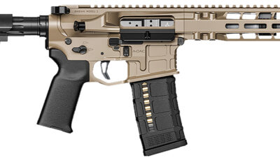 Radian Weapons R0504 Model 1 Pistol 300 Blackout 30+1 9", FDE Billet Rec/M-Lok Handguard, Smooth Buffer Tube (No Brace), Magpul Grip, Ambi Controls, Dead Air QD Flash Hider, Adj. Trigger
